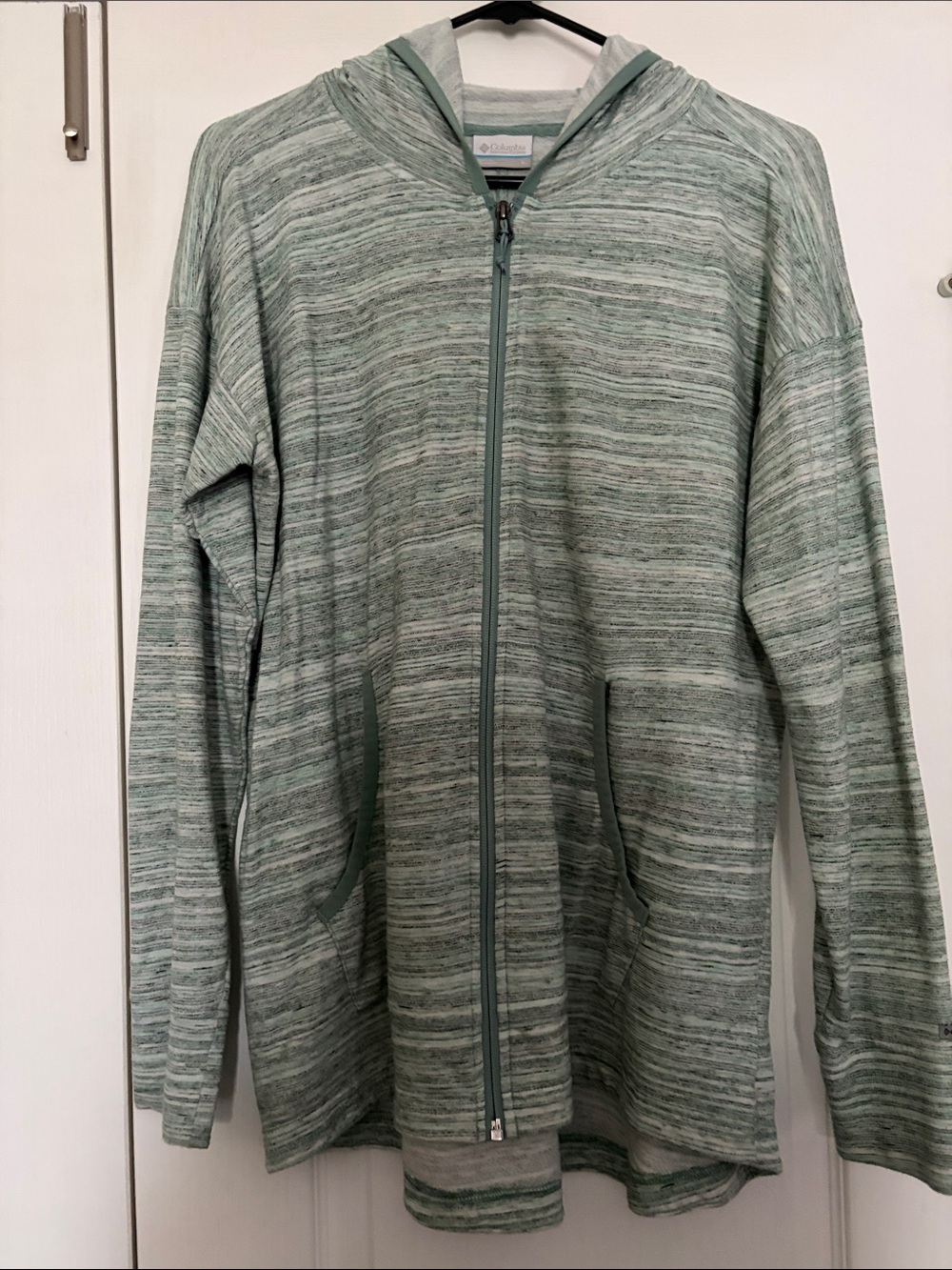 Columbia women  Mint Green Full-Zip Hoodie